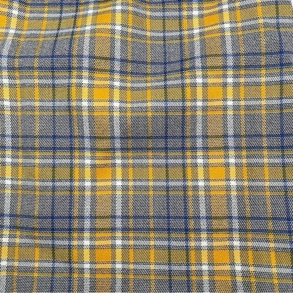 Better Be Skirt Mini Plaid Yellow Schoolgirl Preppy Library Academia Y2K New - Picture 3 of 10